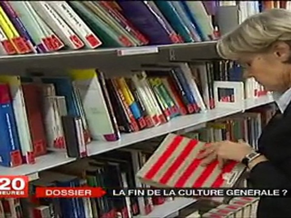 La fin de la culture générale?