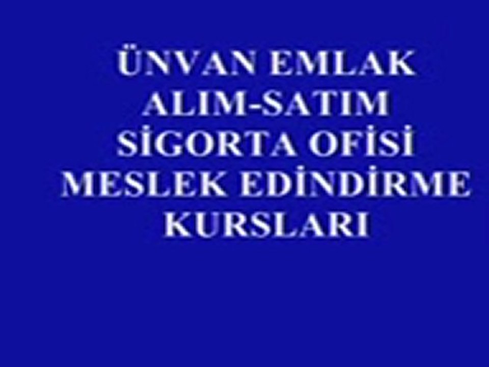 unvan emlak