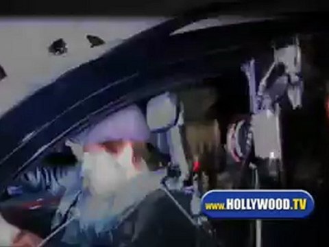 Brad Pitt Dashes Off From Katsuya in Hollywood