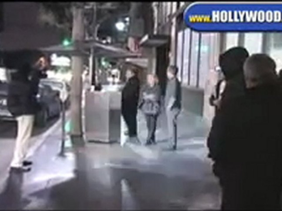 Brittany Snow Leaving Katsuya.