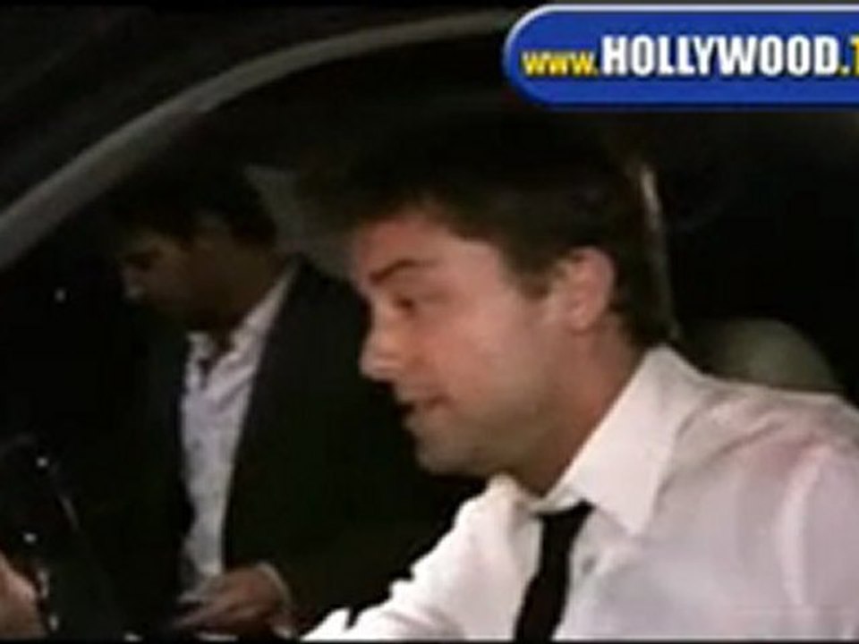 Lance Bass Leaving Katsuya.