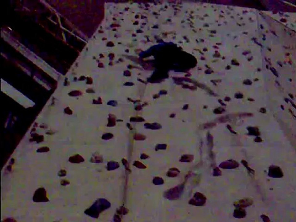Climbing in Ratho 14.02.2012 with the Bear and Ian