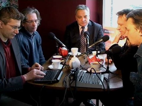 Rozmowy z Widokiem na Ratusz o Kotwicy i o rozbudowie urzędu miasta.