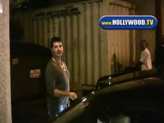 Simon Cowell Takes His Mother Out For Dinner