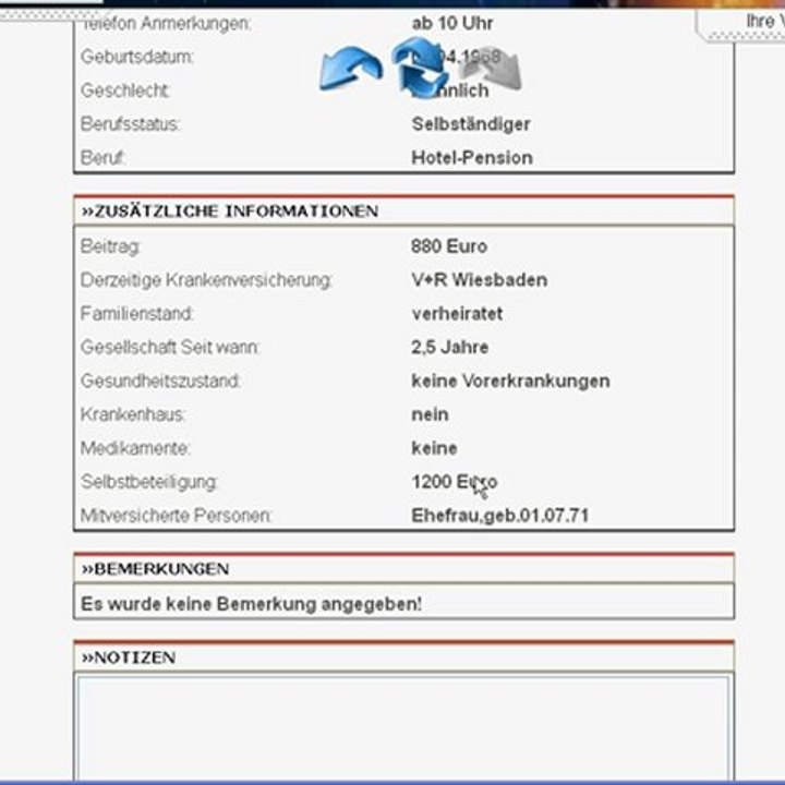 Interessenten für die private Krankenversicherung