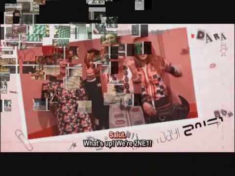 [Fr subs] -Clip- 1er anniversaire - Message de 2NE1 pour les Fans (2010.05.17) (N-Ns)