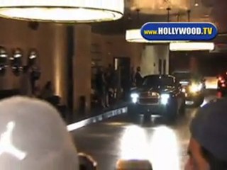 Victoria Beckham And David Leave Thompson Hotel