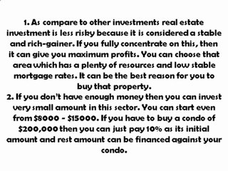 How real estate investment is better than any other investment