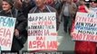Greek pensioners protest against cuts - no comment