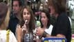 Miley Cyrus launches her shake at Millions of Milkshakes