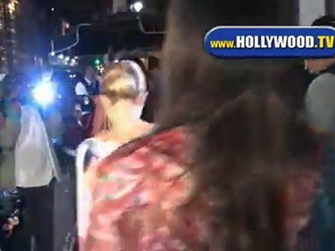 Hayden Panettiere Leaves The Palladium and Katsuya.