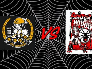 Open rolling contest, The Spiders Black Widows Vs LutEce Destroyeuses, le 05 fevrier 2012, à Rouen.