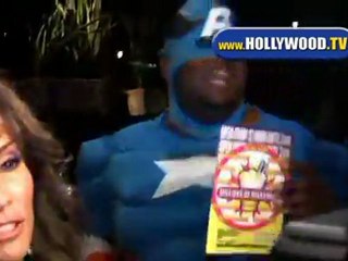 Captain America Pluggin Millions of Milkshakes to Susan Lucci