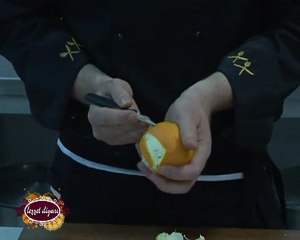 YEMEK SANATI PORTAKAL ADAM