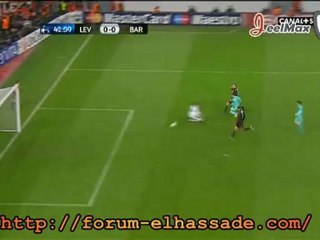 ليفركوزن 0 برشلونة 1