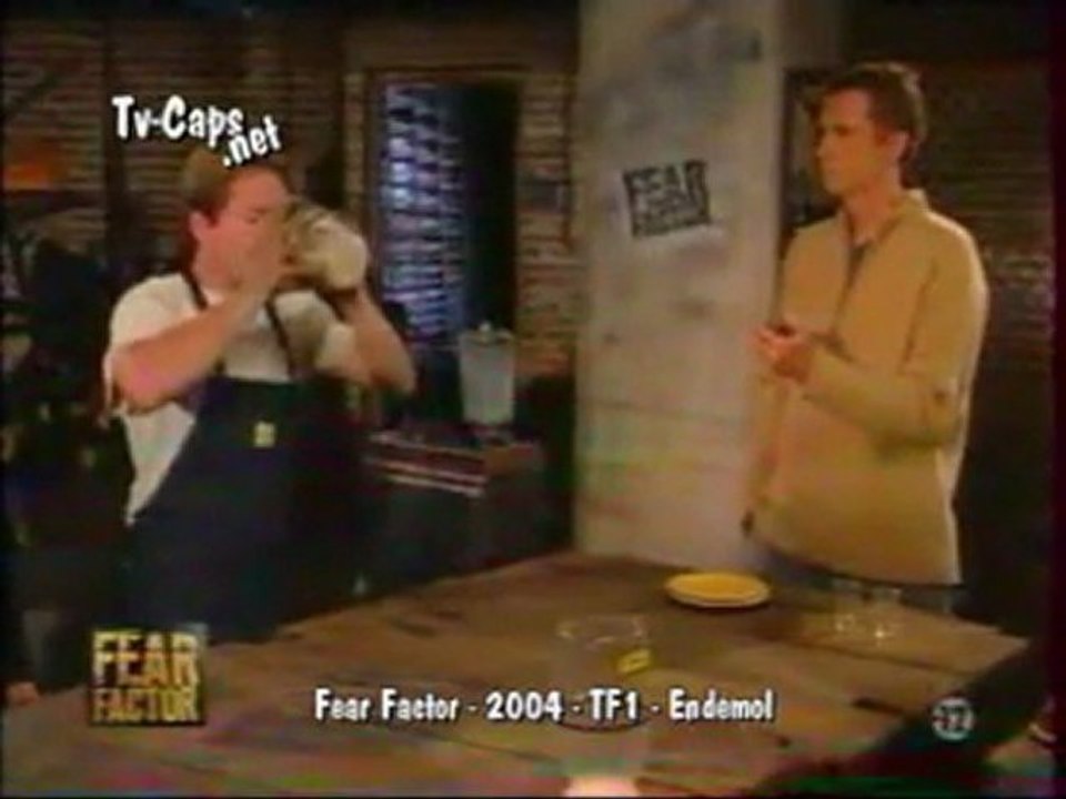 boisson énergisante dans Fear Factor