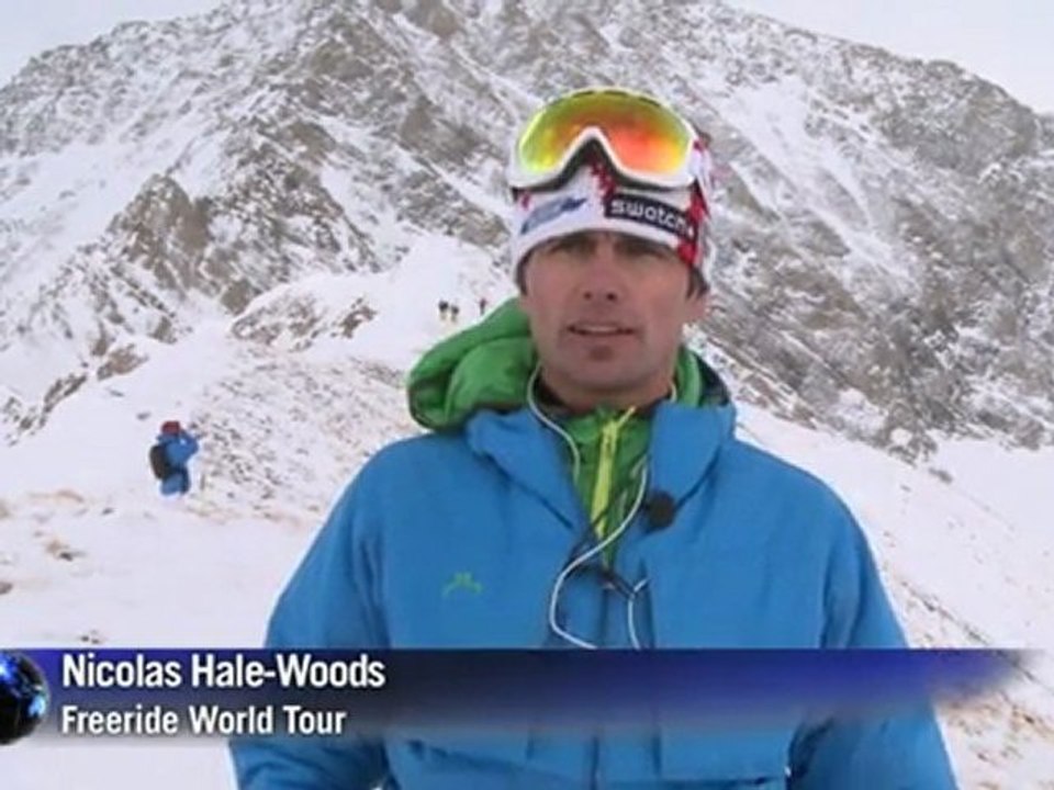 Todesmutig im tiefschnee: freerider auf welttour
