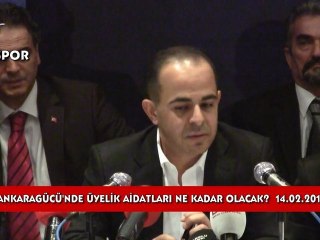 Ankaragücü'nde aidatlar ne kadar olacak?