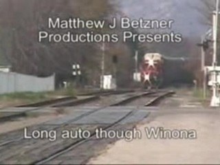 Soo Line Autorack at Winona