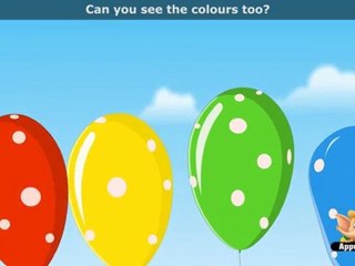 Pretty Balloons - Nursery Rhyme with Lyrics (HD)