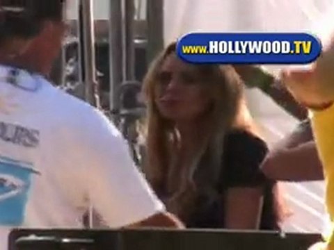 Lindsay Lohan Day 3 Of Filming