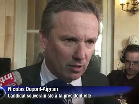 Annonce de la candidature Sarkozy: réactions à l'Assemblée