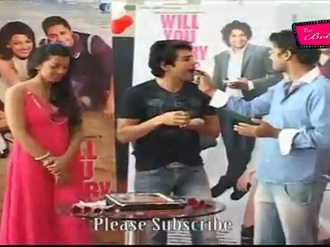 Gorgeous Mugdha Strikes Poses At Promotion Of Will You Merry Me?