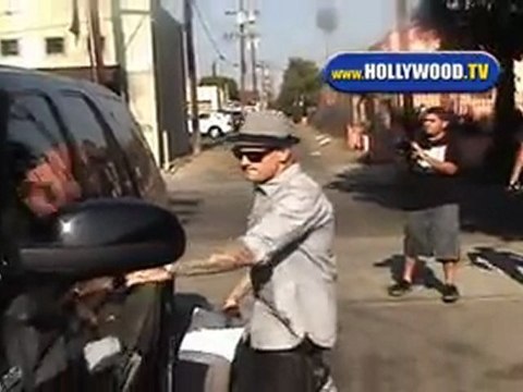 EXCLUSIVE: Paris Hilton And Benji Madden Shopping On Melrose