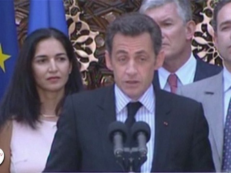 "La France forte", un slogan déjà martelé par Sarkozy