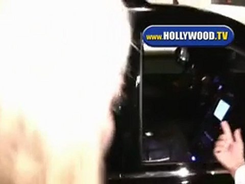 Jamie Foxx Makes A Quick Exit From Mr Chow