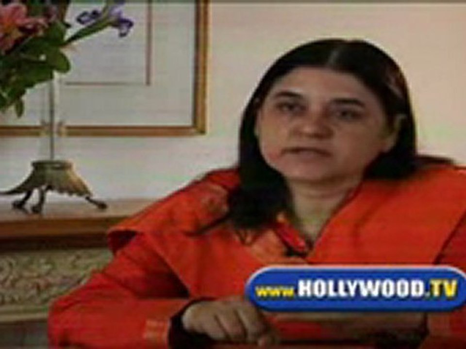 HOLLYWOOD.TV Interviews Maneka Gandhi