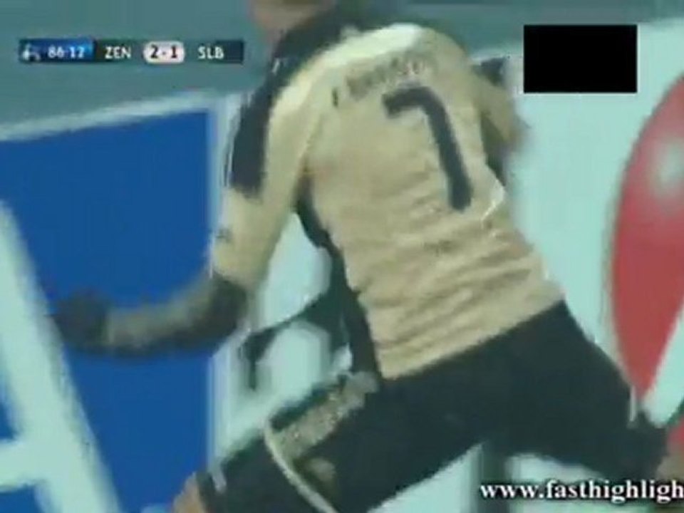 Zenit 3-2 Benfica