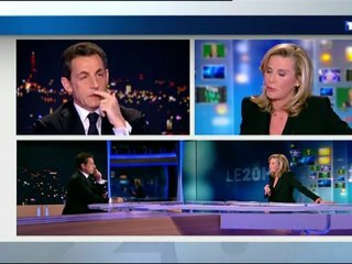 Sarkozy : "Je crois au travail, à la solidarité, à l'autorité"