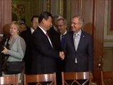 Jinping se encontra com senadores americanos
