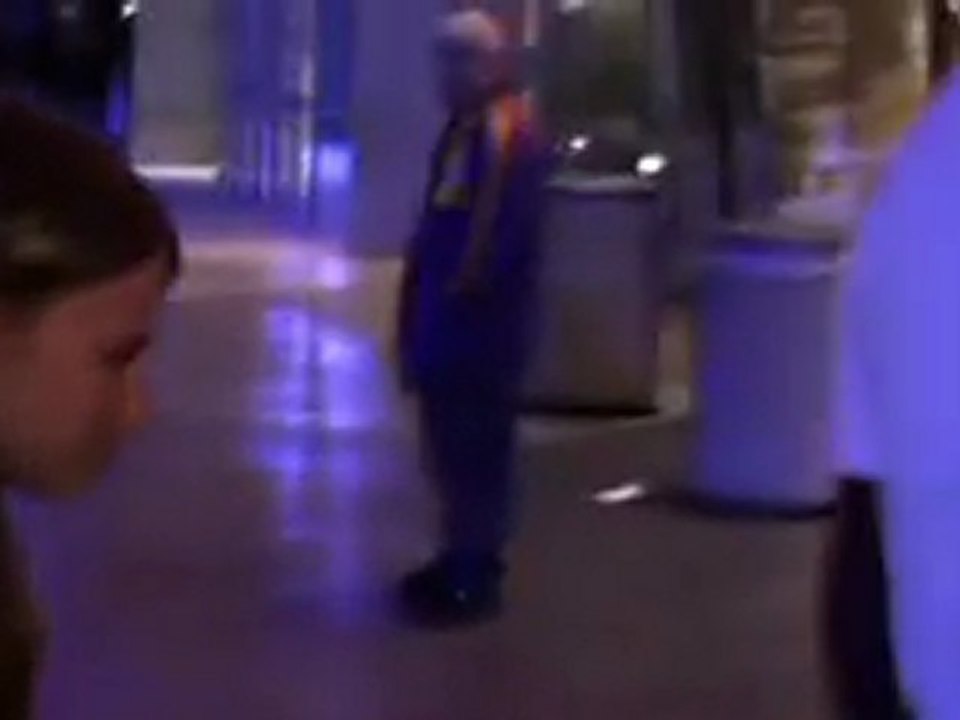 Jonah Hill at Staples Center before Lakers Game