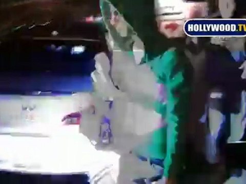 Paris Hilton leaves a Salon in Beverly Hills