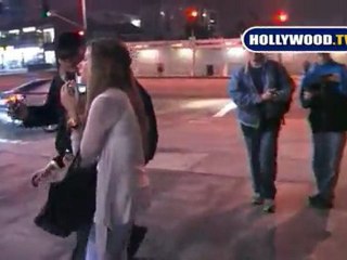 Avril Lavigne Gets Chased by Crazed Fan