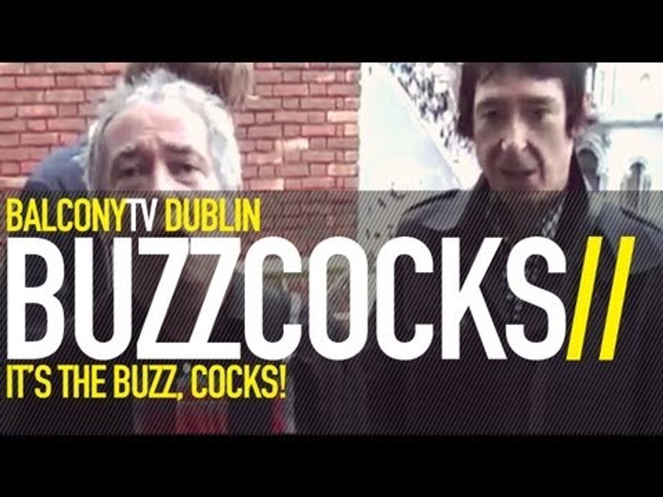 BUZZCOCKS - LOVE YOU MORE (BalconyTV)