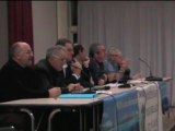 réunion sur les barrages à Isigny-le-Buat (50) - #1 - intervention des élus Goupil et Desloges