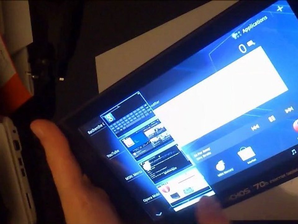 Archos 70bIT: Utilisation de base