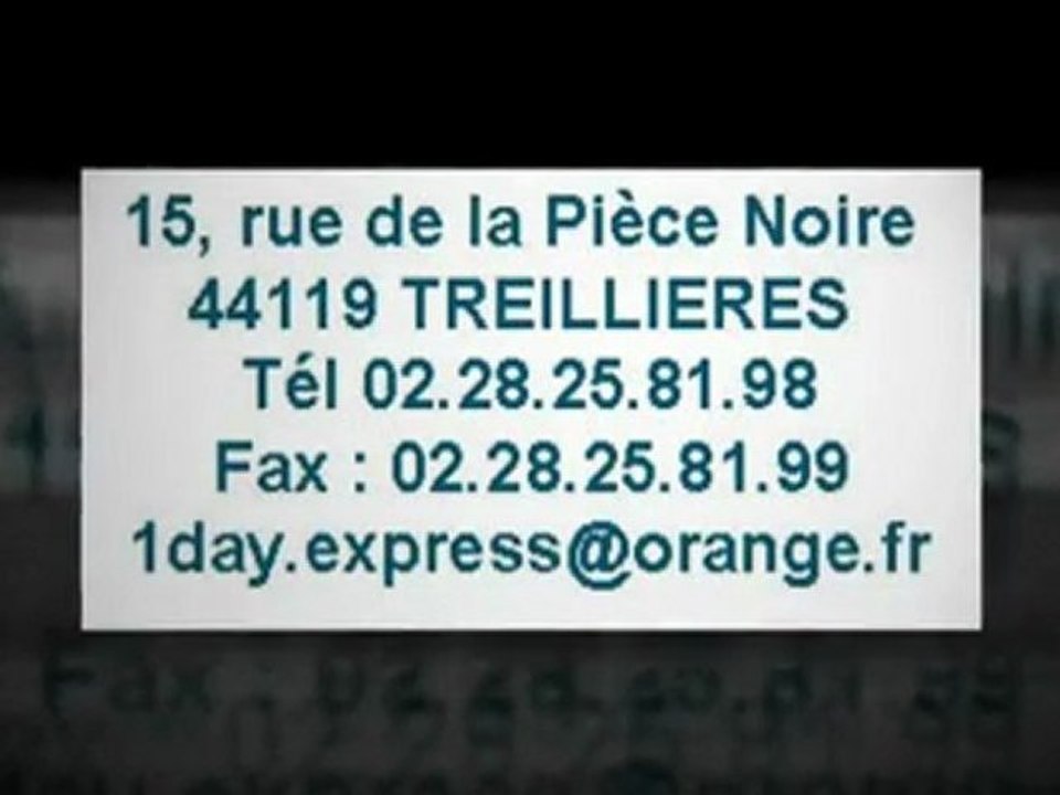 1 day express - Transport colis 44 - bientôt en Ille et Vilaine