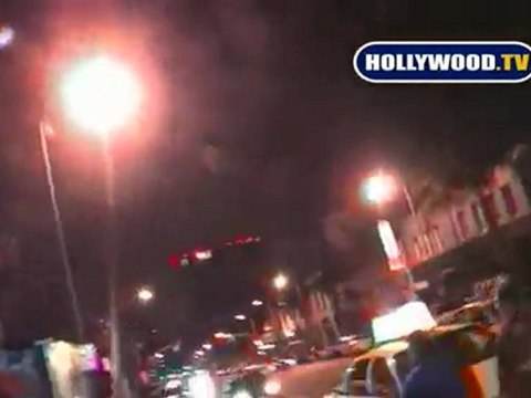 Nicky Hilton & David Katzenberg At Delux.