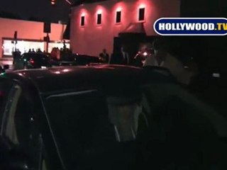 EXCLUSIVE: Oscar Nominee Sean Penn At Villa.