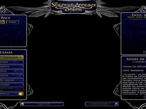 Video bug The lord of the ring online [LOTRO] Aidez moi