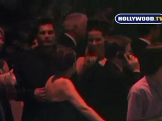 Kate Beckinsale All In Black At Oscar After Party.