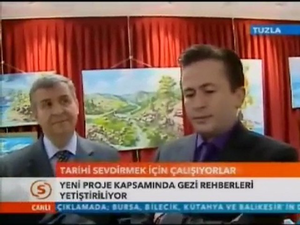 Tuzla Gezi Rehberini Yetiştiriyor Projesi