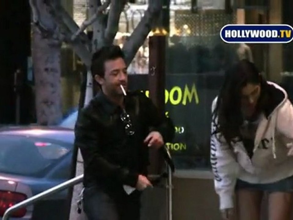 EXCLUSIVE: David Faustino Out And About.