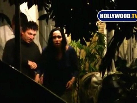 Octo-Mom Nadya Suleman Meets With Her Lawyer At Her Home