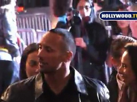 Dwayne Johnson At Race to Witch Mountain Premiere.
