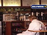 Nick Nolte Takes A Lunch Break